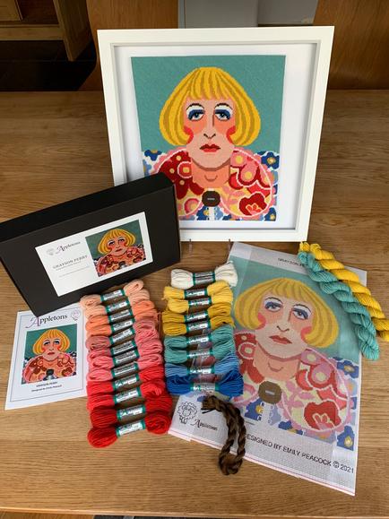 Appletons Grayson Perry Tapestry Kit - view 2, Multi