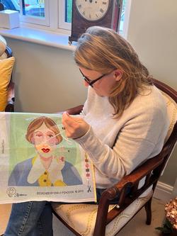 Appletons Virginia Woolf Tapestry Kit - view 2, Multi