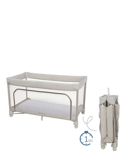 Maxi-Cosi Merlin Travel Cot, Beige - view 2, Beige