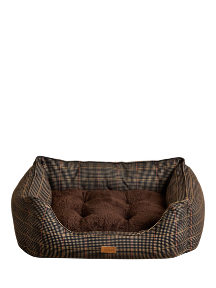 Joules Henson Check Pet Bed - view 2, 