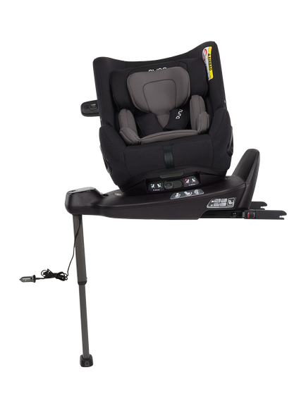 Nuna RELX WIND iSize Baby Car Seat, Black - view 2, Black