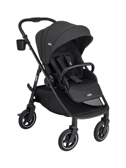 Joie Baby Versadrift Pushchair, Ramble XL Carrycot, i-Snug Car Seat and i-Base Encore Bundle, Raven - view 2, Raven