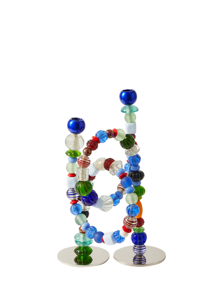 pols potten Beads Candle Holder, Multi, Multi