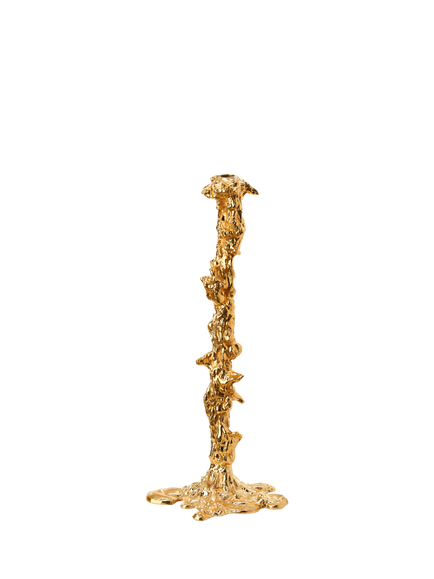 pols potten Drip Extra Large Candle Holder, Gold, Gold