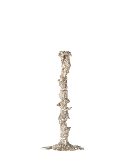 pols potten Drip Extra Large Candle Holder, Silver, Silver