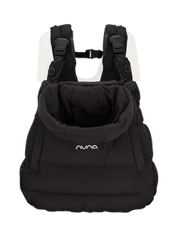 Nuna CUDL Series Baby Carrier Winter Cover, Black - view 2, Black