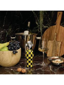 Alessi 'Alessandro M' Chequered Corkscrew, Yellow/Black - view 2, Multi