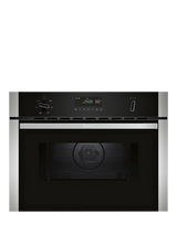 Neff OUTLET N50 C1AMG84N0B Built In Electric Compact Oven with Microwave, Like New, Stainless Steel