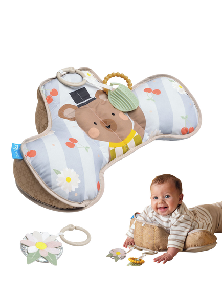 Taf Toys Bear Tummy Time Pillow - view 2, Multi