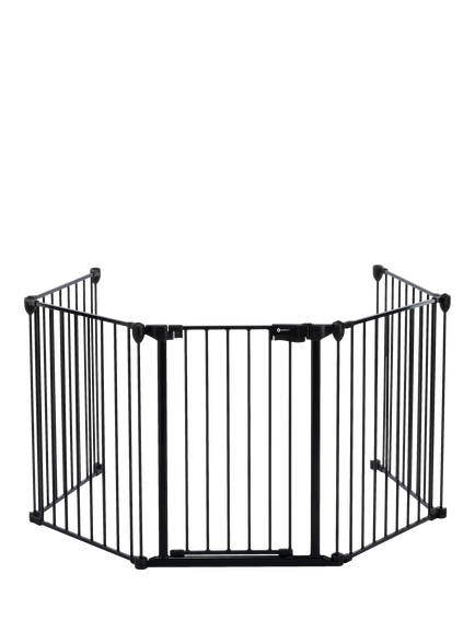 Safety 1st Modular 5 Panel Gate, Black, Black