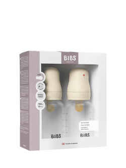 BIBS Latex Baby Bottle, Pack of 2, Slow Flow, 150ml - view 2, Multi