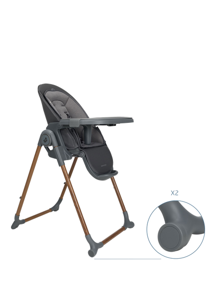 Maxi-Cosi Ava Plus Highchair, Graphite - view 2, Graphite