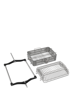 Kamado Joe BBQ JoeTisserie Basket Kit, Black