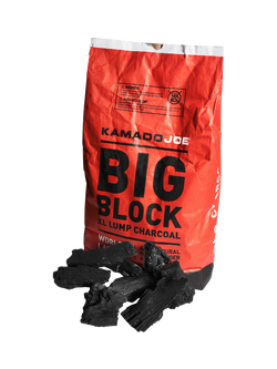 Kamado Joe Big Block XL Lump Charcoal Bag, 9kg, Black
