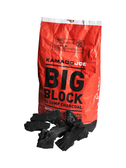 Kamado Joe Big Block XL Lump Charcoal Bag, 9kg, Black