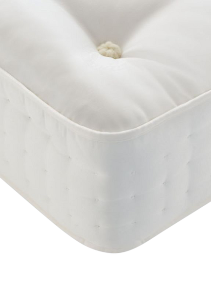 Hypnos Luxury Supreme No.3 Pocket Spring Mattress, Medium/Firm Tension, Super King Size - view 2, White