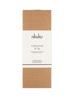 nkuku Cedarwood & Fig Reed Diffuser, 200ml - view 2, 