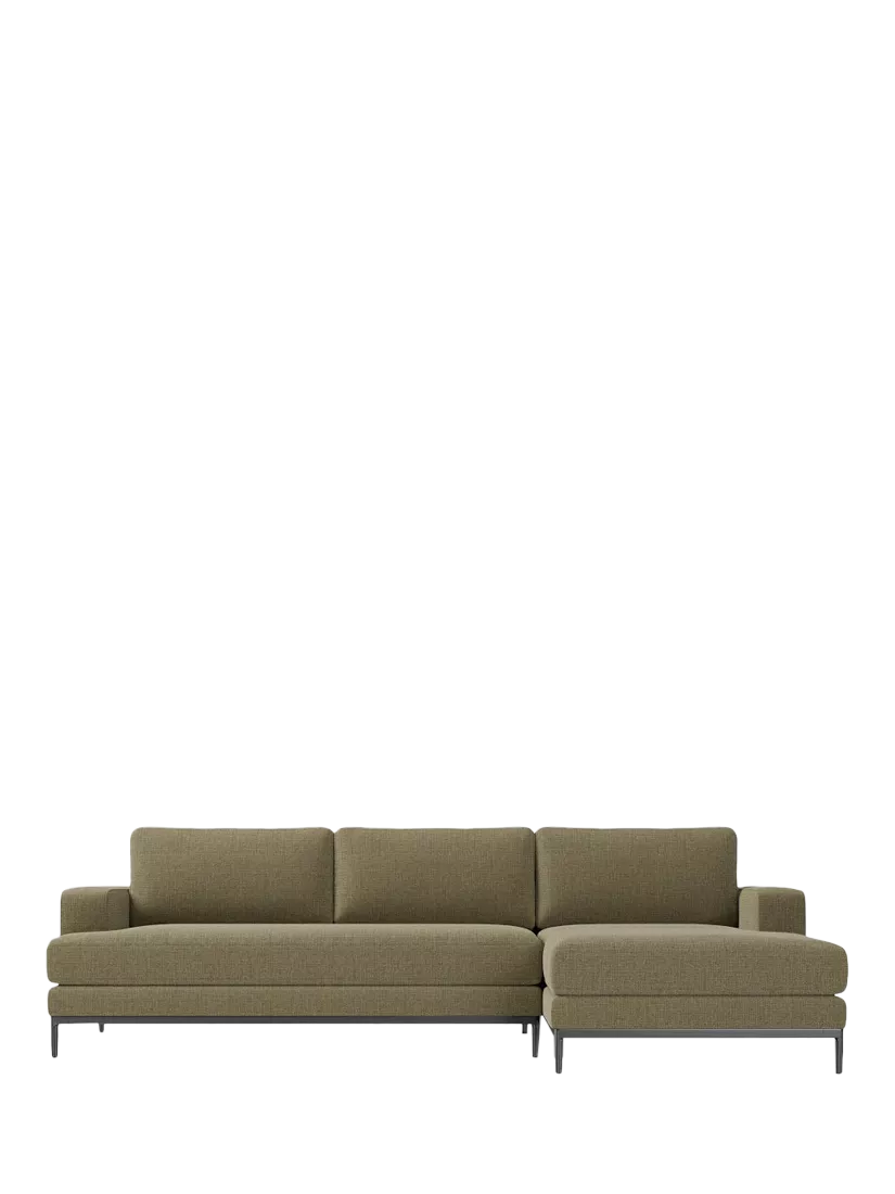 West Elm Landon Sectional Left Arm Sofa, Elm