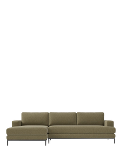 West Elm Landon Sectional LHF Chaise End Sofa, Elm, Elm