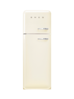 Smeg FAB30L Freestanding 80/20 Fridge Freezer, Cream