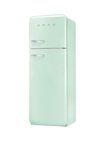 Smeg FAB30 Freestanding 80/20 Fridge Freezer - view 2, Pastel Green