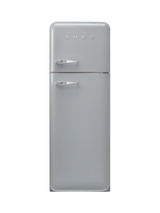 Smeg FAB30RSV6UK Freestanding 80/20 Fridge Freezer, Silver
