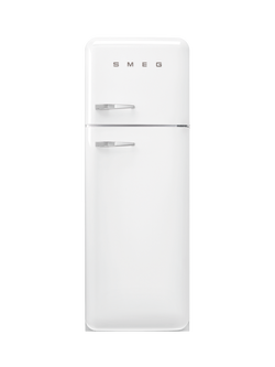 Smeg FAB30RWH6UK Freestanding 80/20 Fridge Freezer, White, White
