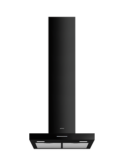 Smeg KBT600BL 60cm Chimney Cooker Hood, Black, Black