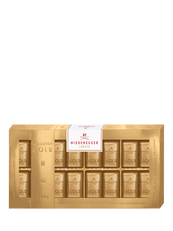 Niederegger Classic Gold Dark Chocolate Marzipan Praline Selection, 200g, Multi