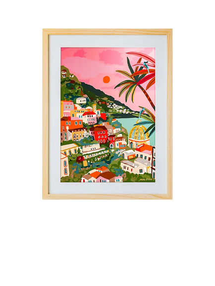 Sculpd Amalfi Sunset Paint By Numbers Kit, Multi