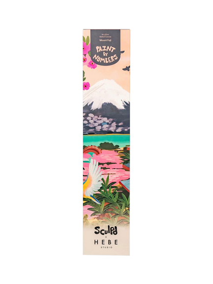 Sculpd Mount Fuji Paint by Numbers Painting Kit - view 2, Multi