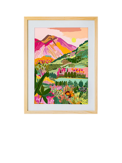 Sculpd Rainbow Mountain Paint by Numbers Painting Kit, Multi