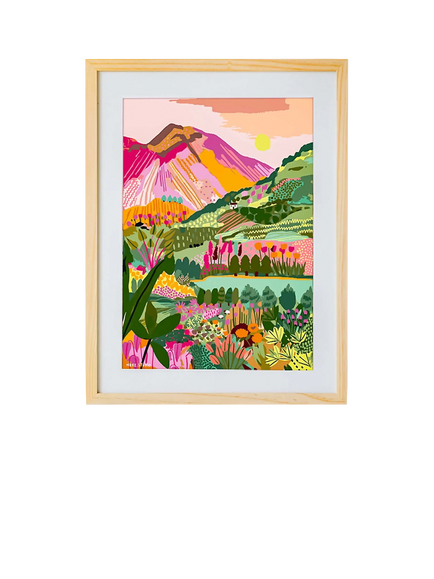 Sculpd Rainbow Mountain Paint by Numbers Painting Kit, Multi