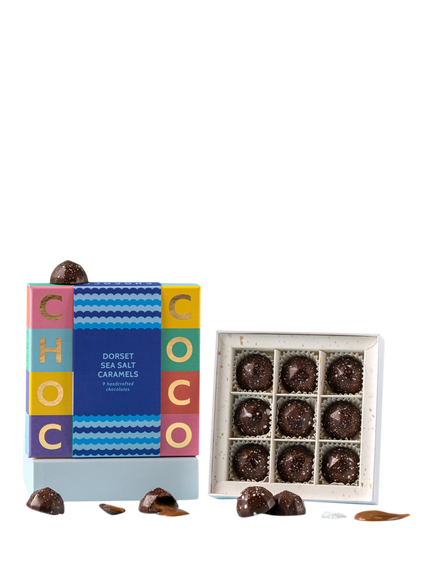 Chococo Dorset Sea Salt Caramels, 90g, Multi