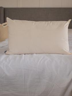 Floks Luxury British Wool Pillow, Medium, White