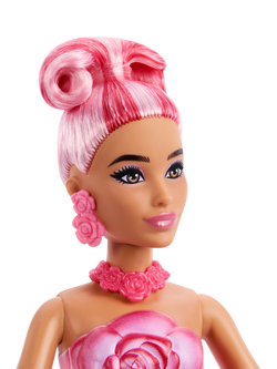 Barbie Petal POP Reveal Red Rose Scented Doll - view 2, Multi