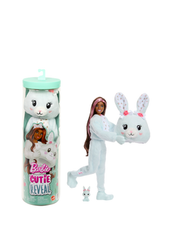 Barbie Cutie Reveal Sweet Bows Mint Bunny Doll, Multi