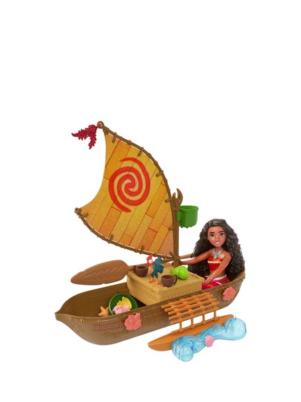 Disney Moana Ocean Voyager Canoe Playset, Multi