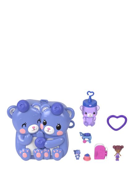 Polly Pocket Bluebeary Besties Playset, Multi