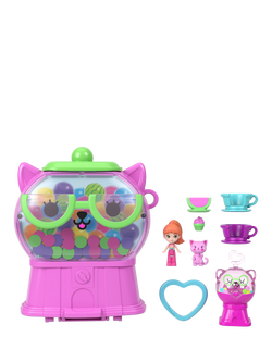Polly Pocket Watermelon Gumball Kitty Compact, Multi