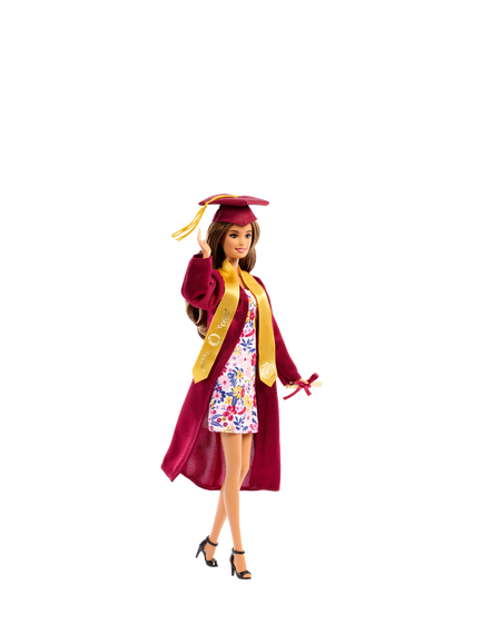 Barbie Graduation Wishes Doll - view 2, Multi