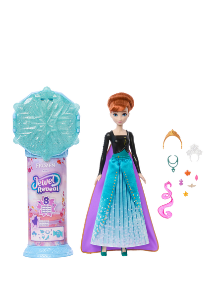 Disney Frozen Jewel Reveal Surprise Anna Doll, Multi
