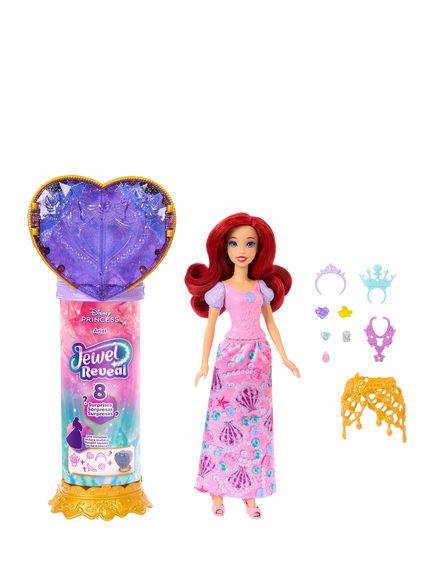 Disney Princess Jewel Reveal Ariel Doll, Multi