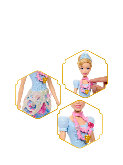 Disney Princess Jewel Reveal Cinderella Doll - view 2, Multi
