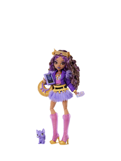 Monster High Clawdeen Wolf Doll with Crescent - view 2, Multi