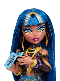 Monster High Cleo De Nile Doll with Hissette - view 2, Multi
