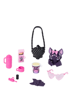 Monster High Draculaura Doll with Count Fabulous - view 2, Multi