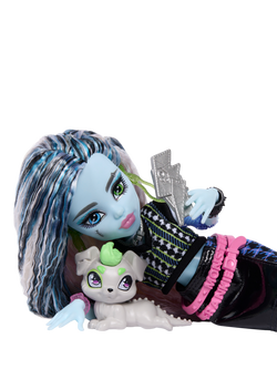 Monster High Frankie Stein Doll with Watzie - view 2, Multi