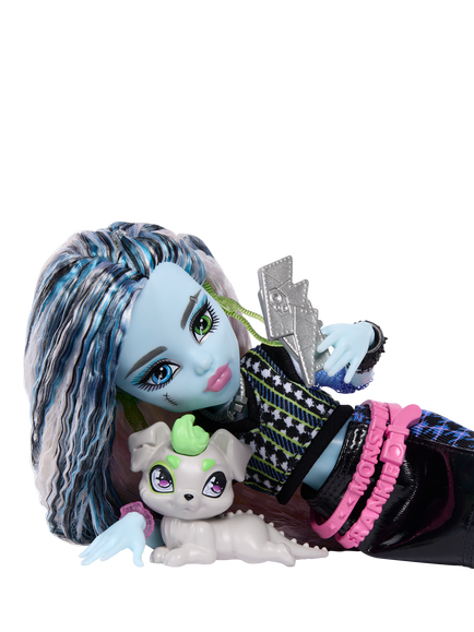 Monster High Frankie Stein Doll with Watzie - view 2, Multi
