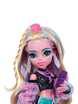 Monster High Lagoona Blue Doll with Neptuna, Multi